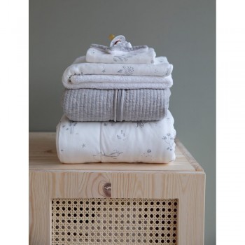 Letnja vreća za spavanje 90 cm - Ocean Bela