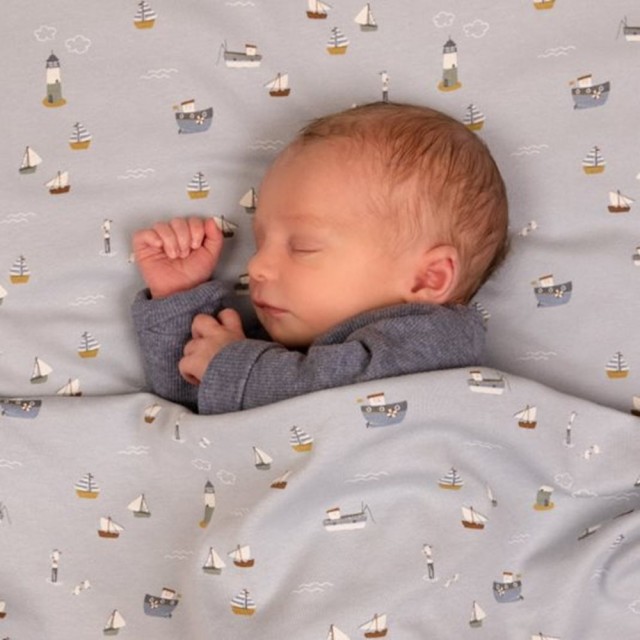 Pokrivač - Sailor Bay Blue 80 X 80