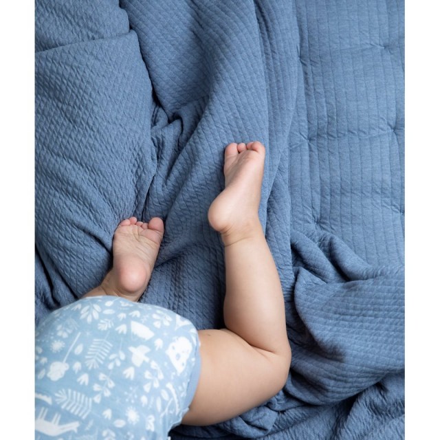 Prekrivač Sa Jastučnicom - Plavi