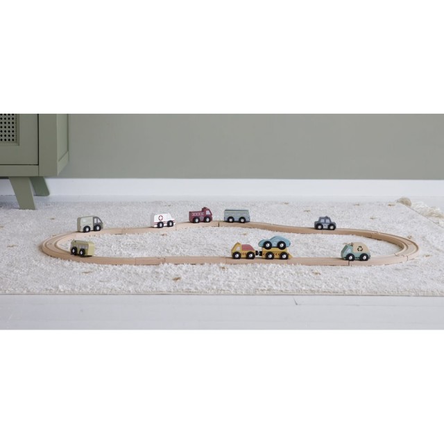 Railway - Set Drvenih Autića