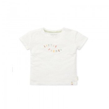 Majica kratak rukav, bela - LIttle Farm