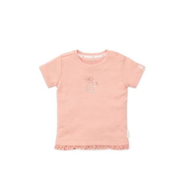 Majica Kratak Rukav, Pink - Little Farm