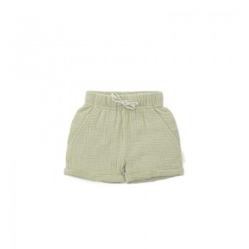 Šorc, muslin, zeleni - Little Farm