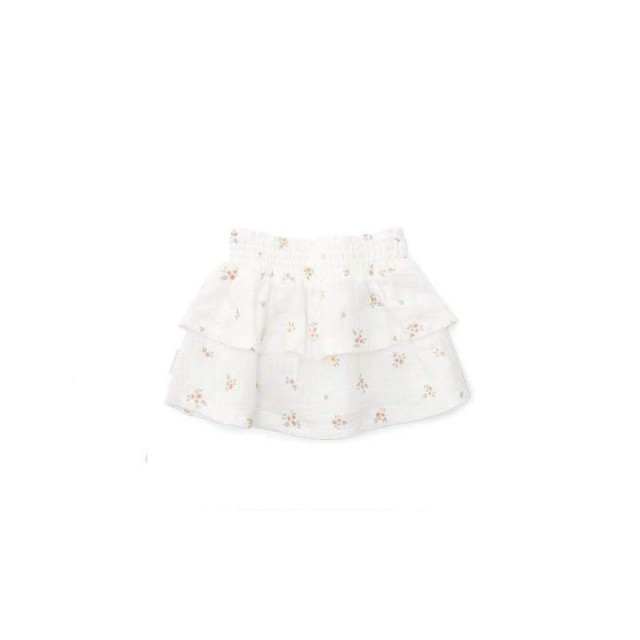 Suknja, Muslin, Bela - Little Farm