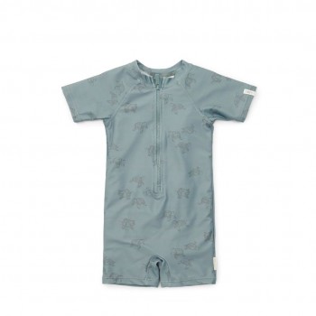 Kupaći, jednodelni, kratak rukav - Turtle Island