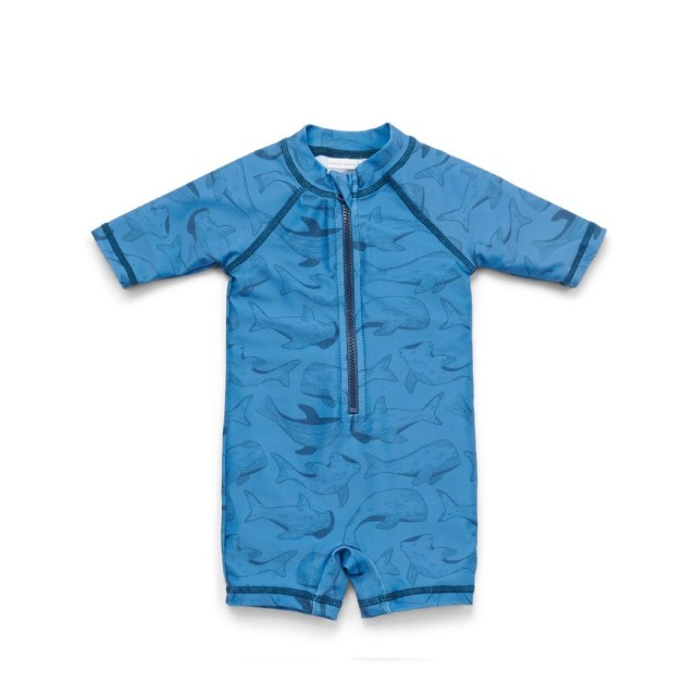 Kupaći, Jednodelni, Kratak Rukav - Sea Life