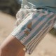Kupaći, Šorc Za Kupanje - Ocean Surf Stripes, Zeleni