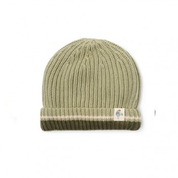 Pletena kapa, olive - Little Farm