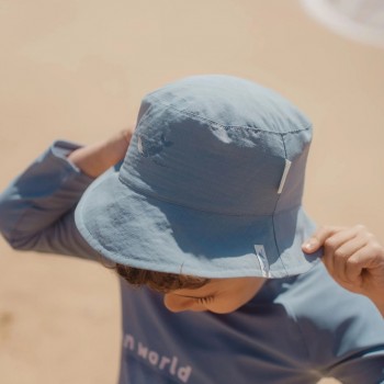 Kapa za sunce sa dva lica - Ocean Splash, plava