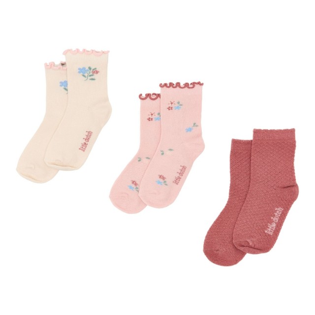 Set Od Tri Para Čarapa - Pink