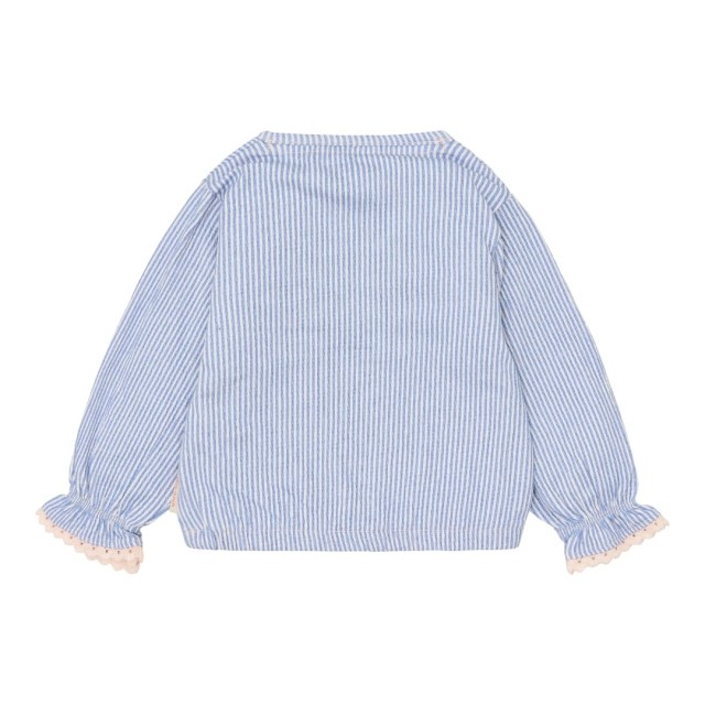 Bluza Dugih Rukava – Denim Blue Stripe Bluza Dugih Rukava – Denim Blue Stripe
