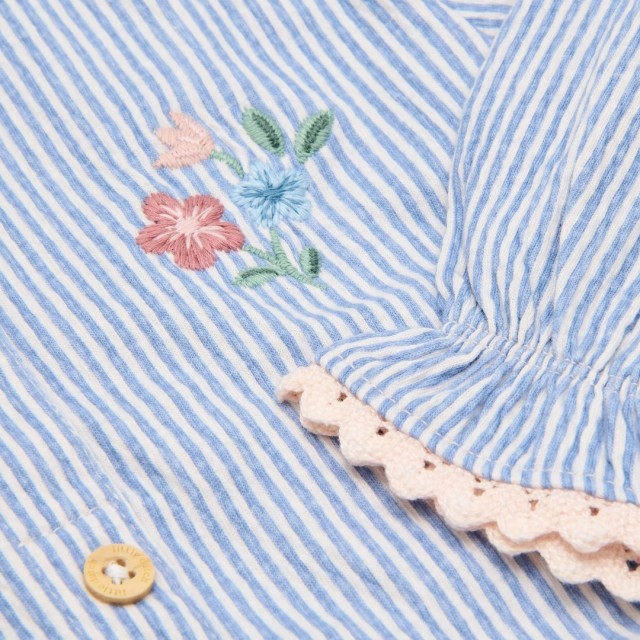 Bluza Dugih Rukava – Denim Blue Stripe Bluza Dugih Rukava – Denim Blue Stripe