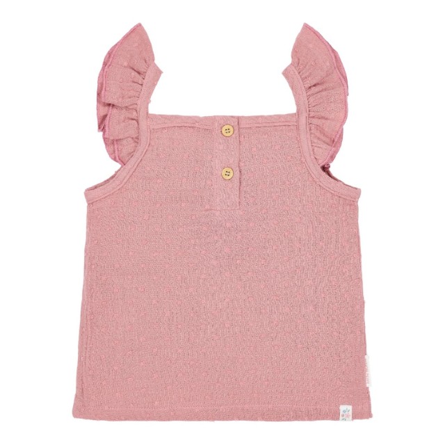 Majica Bez Rukava Sa Karnerima – Pink