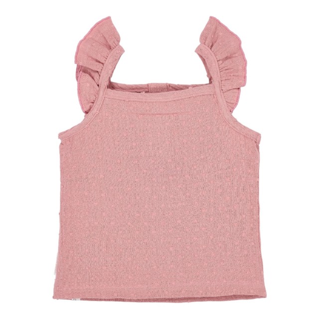 Majica Bez Rukava Sa Karnerima – Pink