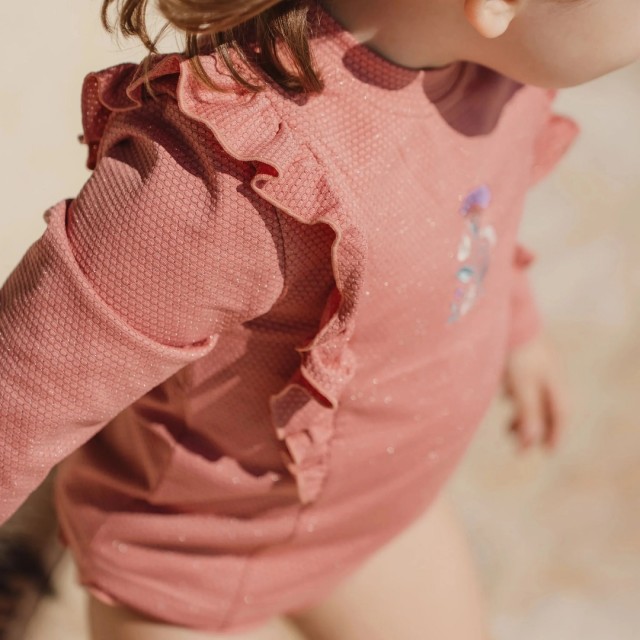 Kupaći, Majica, Dug Rukav – Dreamy Pink Sparkle Upf 40+ Kupaći, Majica, Dug Rukav – Dreamy Pink Sparkle Upf 40+