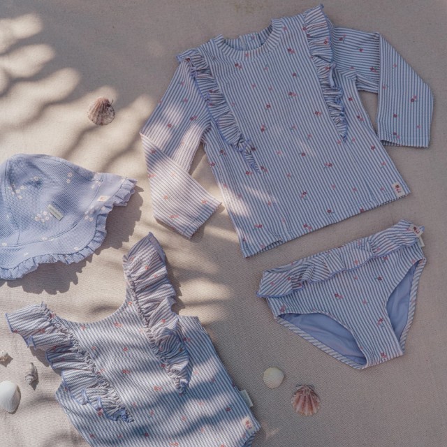 Kupaći, Majica, Dug Rukav – Dreamy Stripes Upf 40+