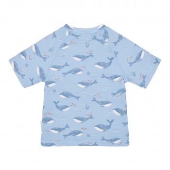 Kupaći, majica, kratak rukav - Ocean Splash Blue