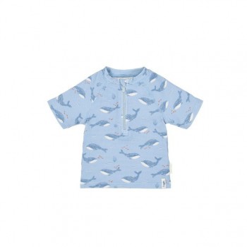 Kupaći, majica, kratak rukav - Ocean Splash Blue