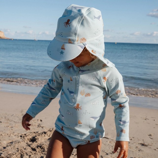 Kapa Za Sunce - Ocean Friends, Zelena Kapa Za Sunce - Ocean Friends, Zelena