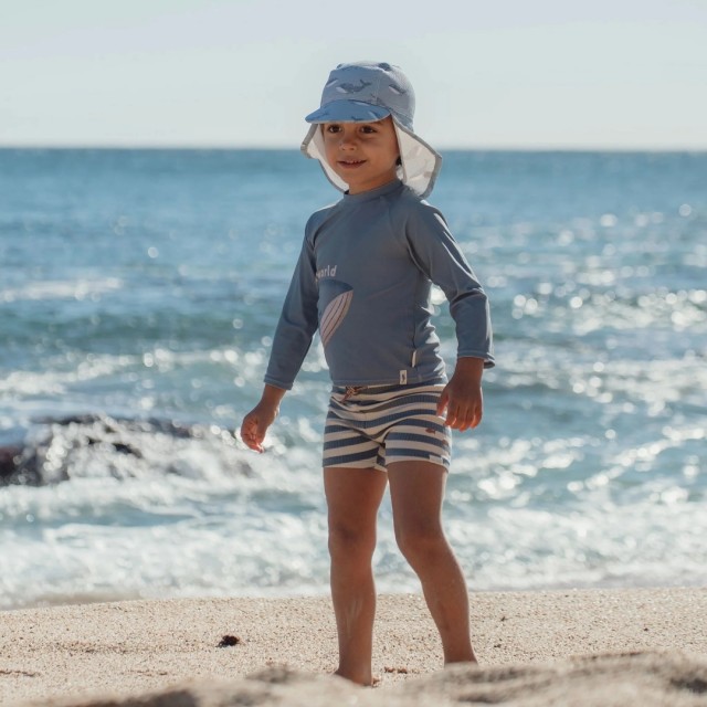 Kapa Za Sunce - Ocean Splash, Plava Kapa Za Sunce - Ocean Splash, Plava
