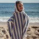 Pončo Za Plažu – Dreamy Purple Stripe