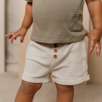 Šorc - Little Goose, beli 