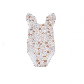 Kupaći, jednodelni, sa volanima- Vintage Little Flowers