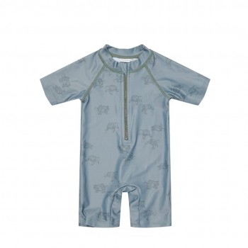 Kupaći, jednodelni, kratak rukav - Turtle Island Olive