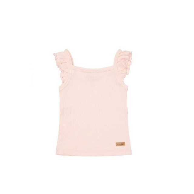 Singlet Majica Bez Rukava Pink - Flowers & Butterflies
