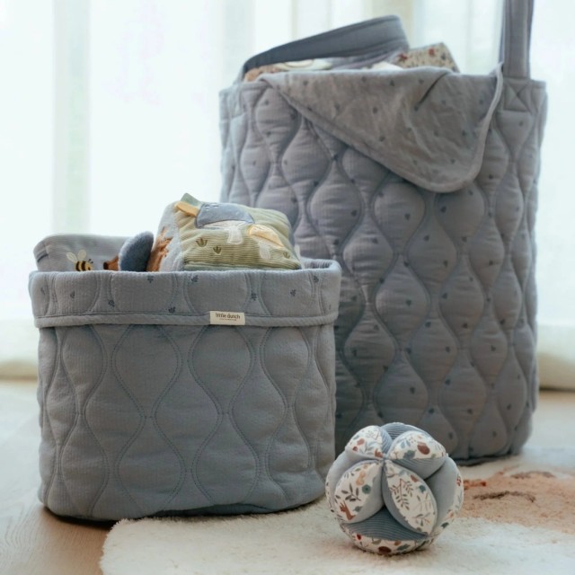Korpa Okrugla Za Odlaganje, Plava, Mala - Essentials