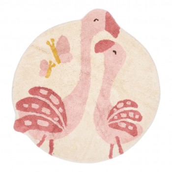 Tepih - Flamingo, 110 x 110 cm