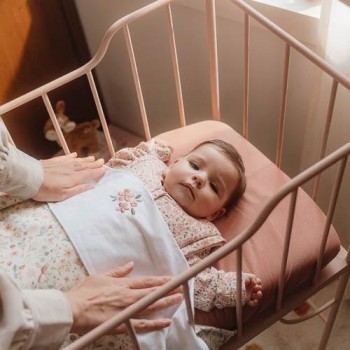 Navlaka za dušek  - Essentials, Pink, 120x60cm