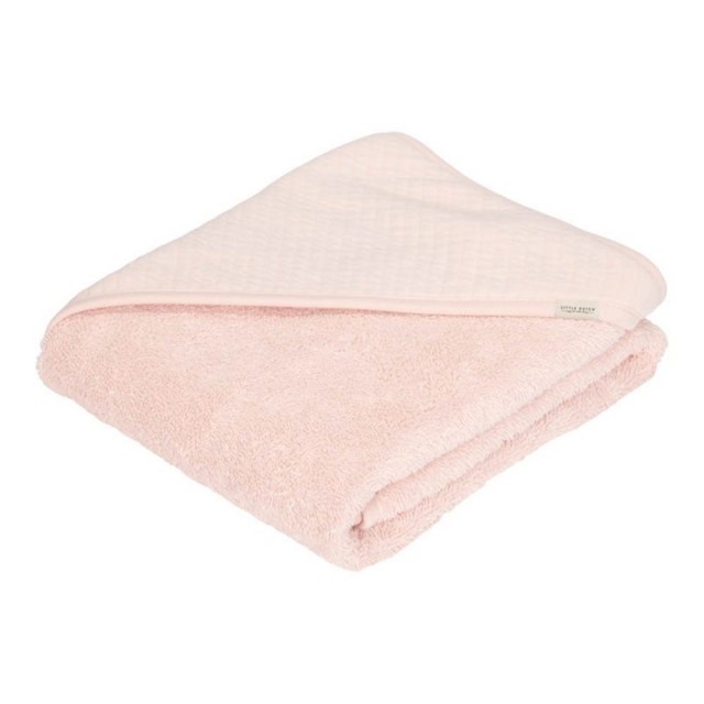 Peškir sa kapuljačom - Soft Pink 