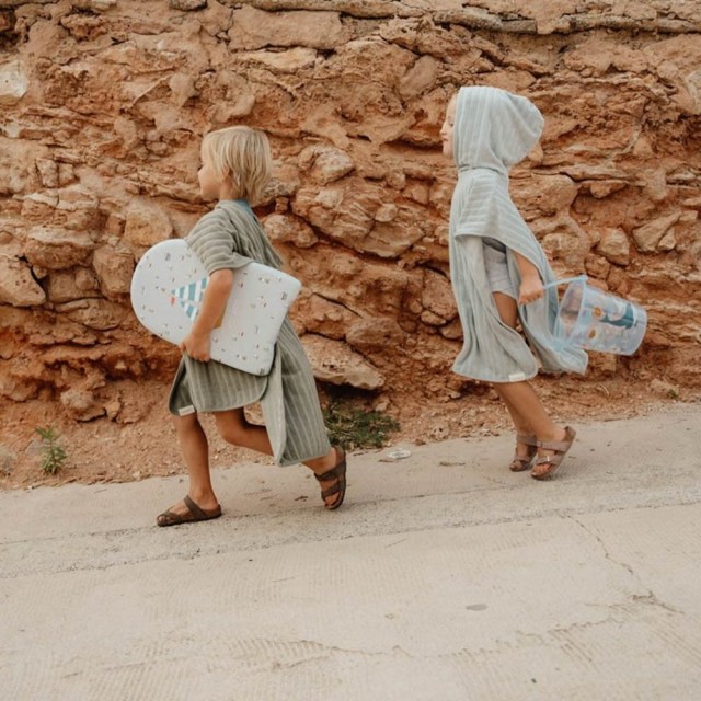 Pončo Za Plažu - Olive