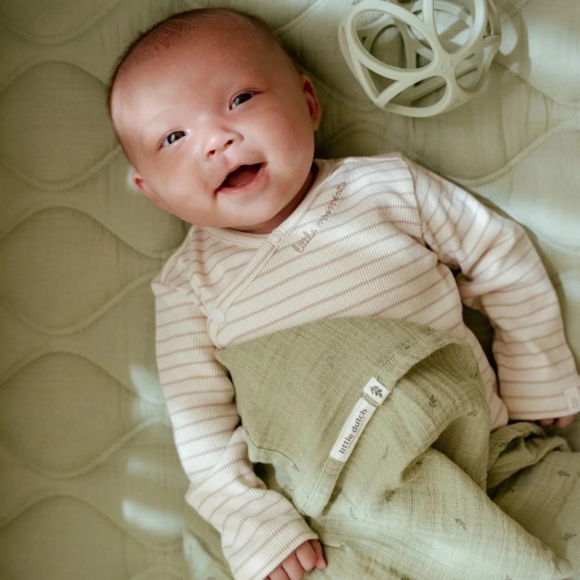 Pelena Od Muslina 120X120 - Zelena, Essentials