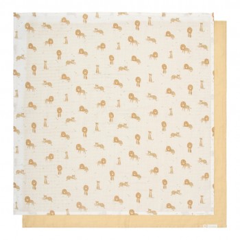 Set od dve pelene - Safari Leo, 70 x 70 Set od dve pelene - Safari Leo, 70 x 70