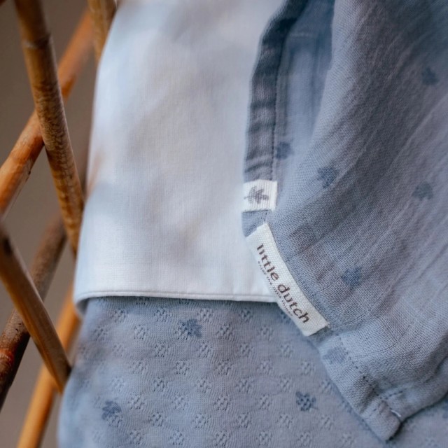 Pelena Od Muslina 120X120 - Plava, Essentials