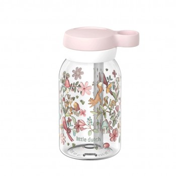 Flašica sa slamkom 450 ml, roze - Fairy Garden
