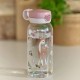 Flašica Za Piće Sa Push-Up Poklopcem 600 Ml, Roze - Fairy Garden Flašica Za Piće Sa Push-Up Poklopcem 600 Ml, Roze - Fairy Garden