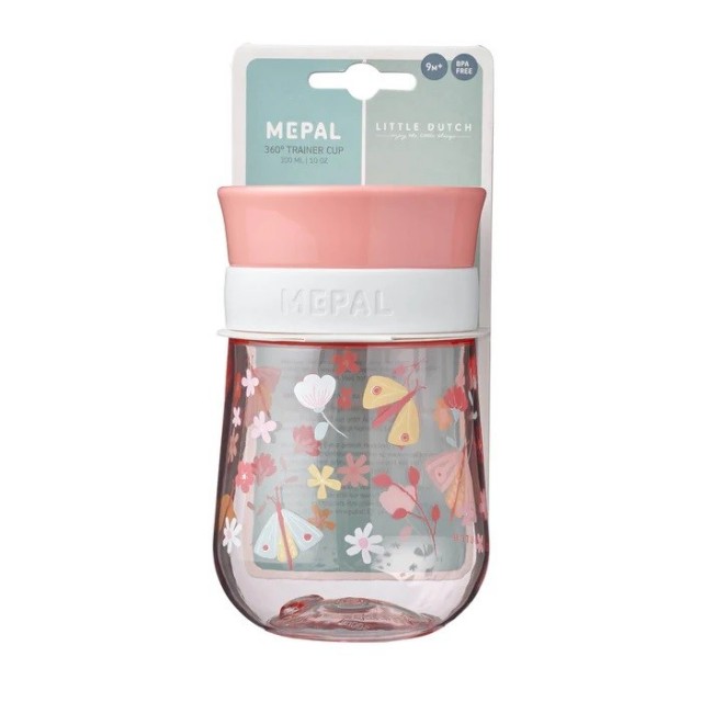 360° Flašica Mepal Mio 300 Ml - Flowers & Butterflies