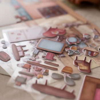 Knjiga sa nalepnicama, Rosina kuća