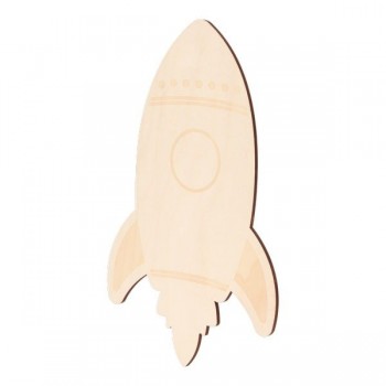 Drvena lampa - Raketa