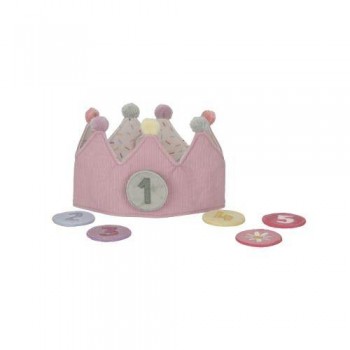 Rođendanska kruna sa brojevima, roze