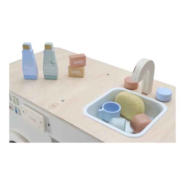 Drvena veš mašina za decu