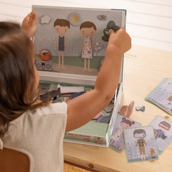 Knjiga sa magnetima - Obuci Džima & Rosu