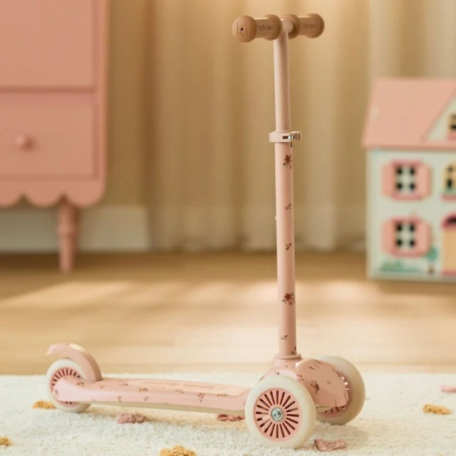 Little Dutch trotinet Safari Dreams, roze Little Dutch trotinet Safari Dreams, roze