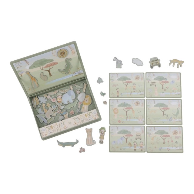 Knjiga Sa Magnetima - Safari Friends