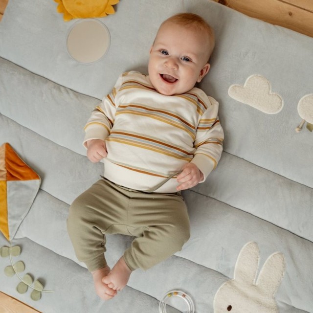 Podloga Za Bebe Sa Aktivnostima Miffy Vintage - Sunny Stripes