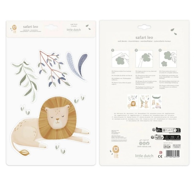 Stikeri Za Zid, A3 - Safari Leo