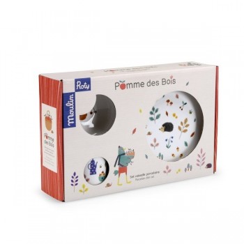 Porcelanski set za jelo - Pomme de bois